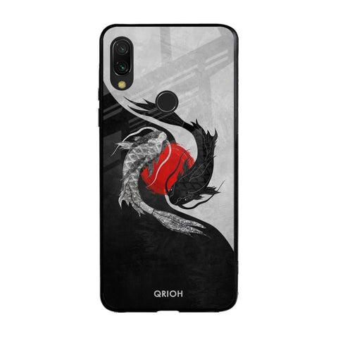 Japanese Art Glossy Case for Xiaomi Redmi Note 7 Pro