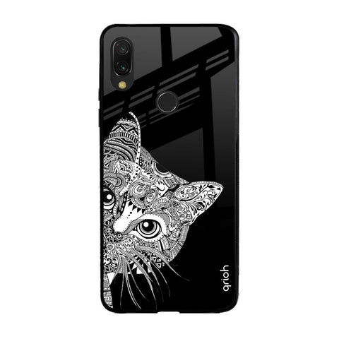 Kitten Mandala Glossy Case for Xiaomi Redmi Note 7 Pro