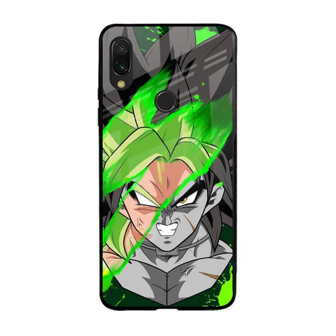 Anime Green Splash Glossy Case for Xiaomi Redmi Note 7 Pro