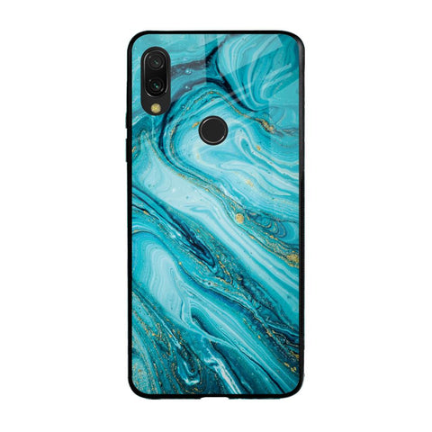 Ocean Marble Glossy Case for Xiaomi Redmi Note 7 Pro