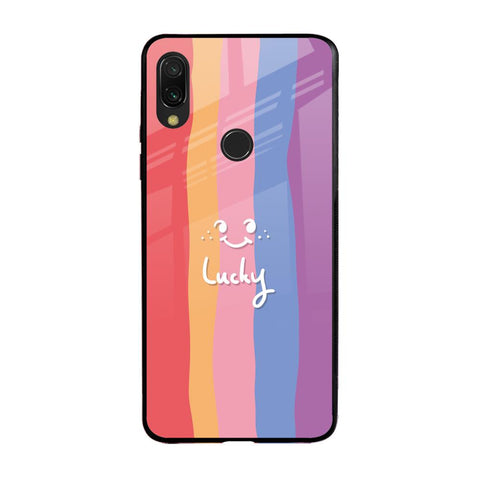 Lucky Abstract Glossy Case for Xiaomi Redmi Note 7 Pro