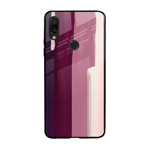 Brush Stroke Art Glossy Case for Xiaomi Redmi Note 7 Pro