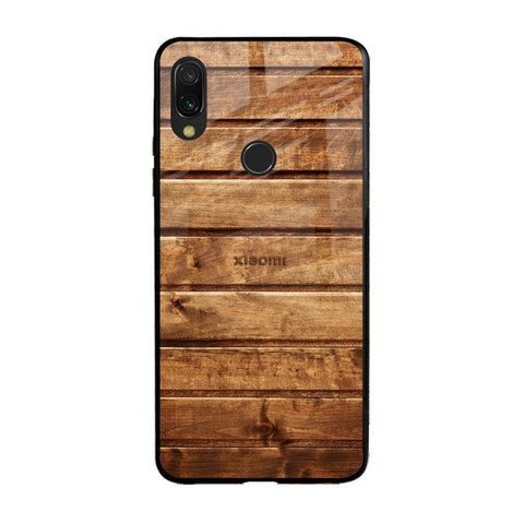 Wooden Planks Glossy Case for Xiaomi Redmi Note 7 Pro