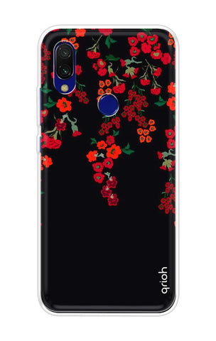 Floral Deco Soft Cover For Xiaomi Redmi 7