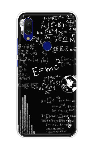 Equation Doodle Soft Cover for Xiaomi Redmi 7
