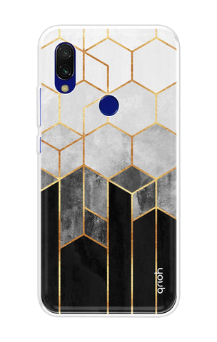Hexagonal Pattern Soft Cover for Xiaomi Redmi 7