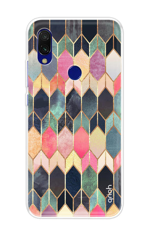 Shimmery Pattern Soft Cover for Xiaomi Redmi 7