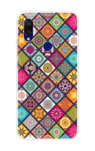 Multicolor Mandala Soft Cover for Xiaomi Redmi 7