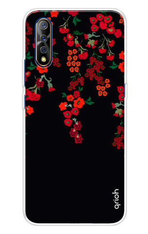 Floral Deco Soft Cover For Vivo S1