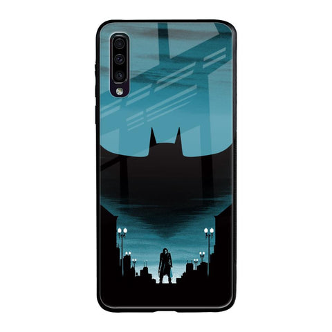 Cyan Bat Glossy Case for Samsung Galaxy A70