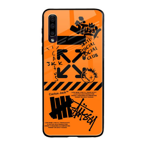 Anti Social Club Glossy Case for Samsung Galaxy A70