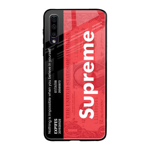 Supreme Ticket Glossy Case for Samsung Galaxy A70