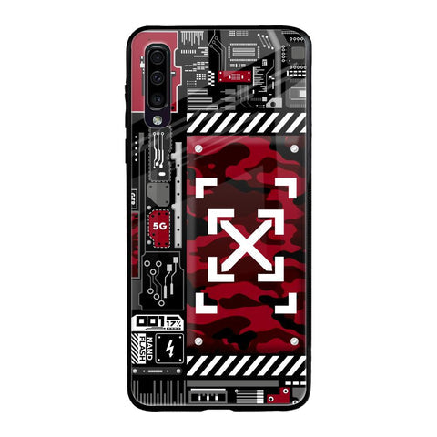 Technology Art Glossy Case for Samsung Galaxy A70