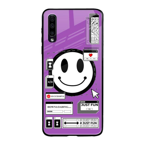 Code with Smile Glossy Case for Samsung Galaxy A70