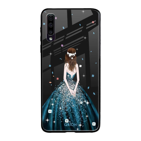 Queen Of Fashion Glossy Case for Samsung Galaxy A70