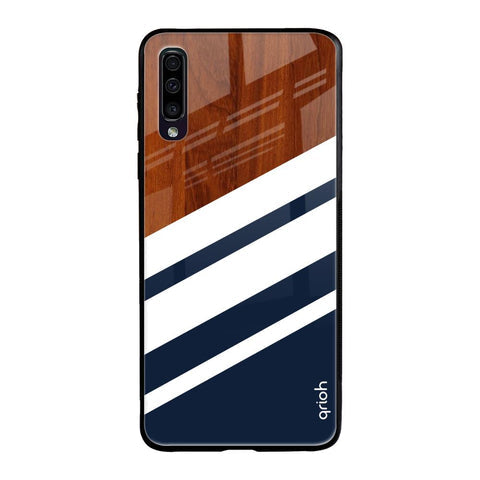 Bold Stripes Glossy case for Samsung Galaxy A70