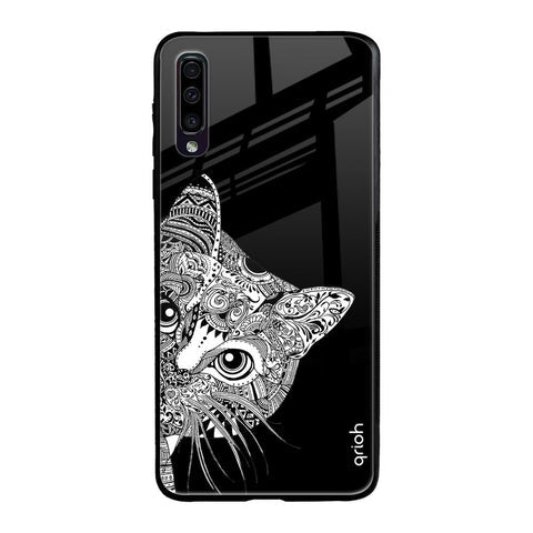 Kitten Mandala Glossy Case for Samsung Galaxy A70