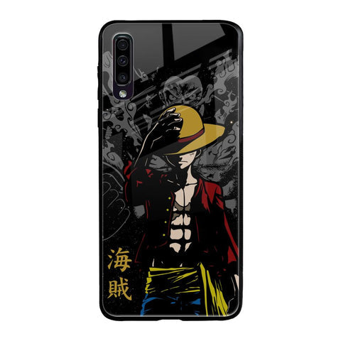 Dark Luffy Glossy Case for Samsung Galaxy A70