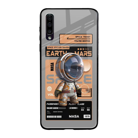 Space Ticket Glossy Case for Samsung Galaxy A70
