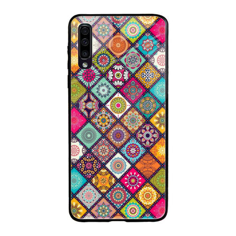 Multicolor Mandala Glossy Case for Samsung Galaxy A70