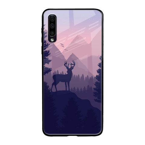 Deer In Night Glossy Case For Samsung Galaxy A70