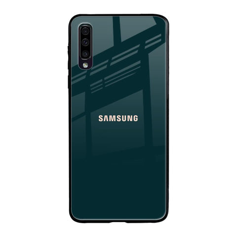 Hunter Green Glossy Case For Samsung Galaxy A70