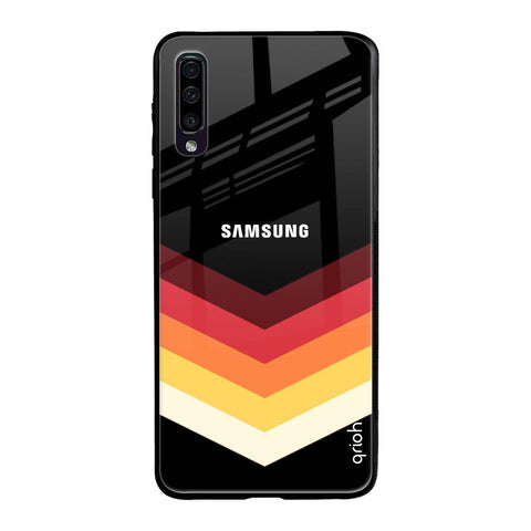 Abstract Arrow Pattern Glossy Case For Samsung Galaxy A70