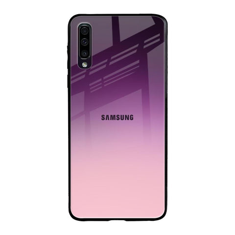 Purple Gradient Glossy case for Samsung Galaxy A70