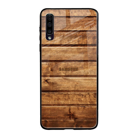 Wooden Planks Glossy Case for Samsung Galaxy A70
