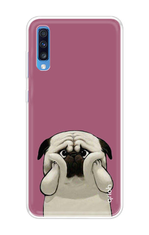 Chubby Dog Soft Cover for Samsung Galaxy A70