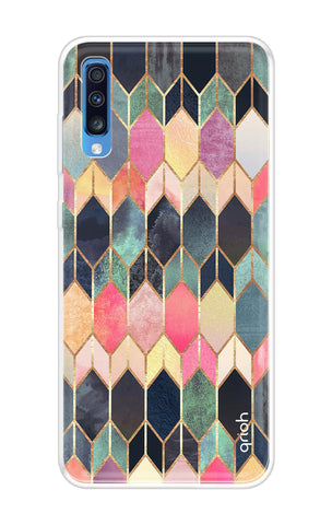 Shimmery Pattern Soft Cover for Samsung Galaxy A70
