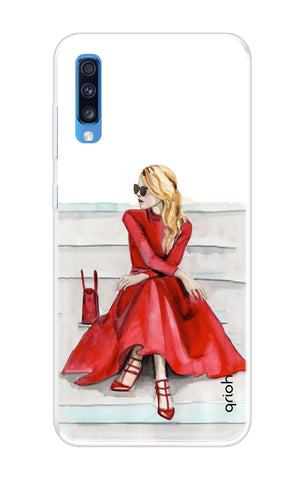 Still Waiting Soft Cover for Samsung Galaxy A70