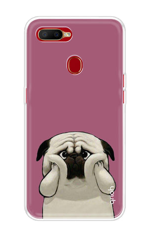Chubby Dog Soft Cover for Oppo A5s