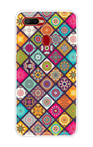 Multicolor Mandala Soft Cover for Oppo A5s