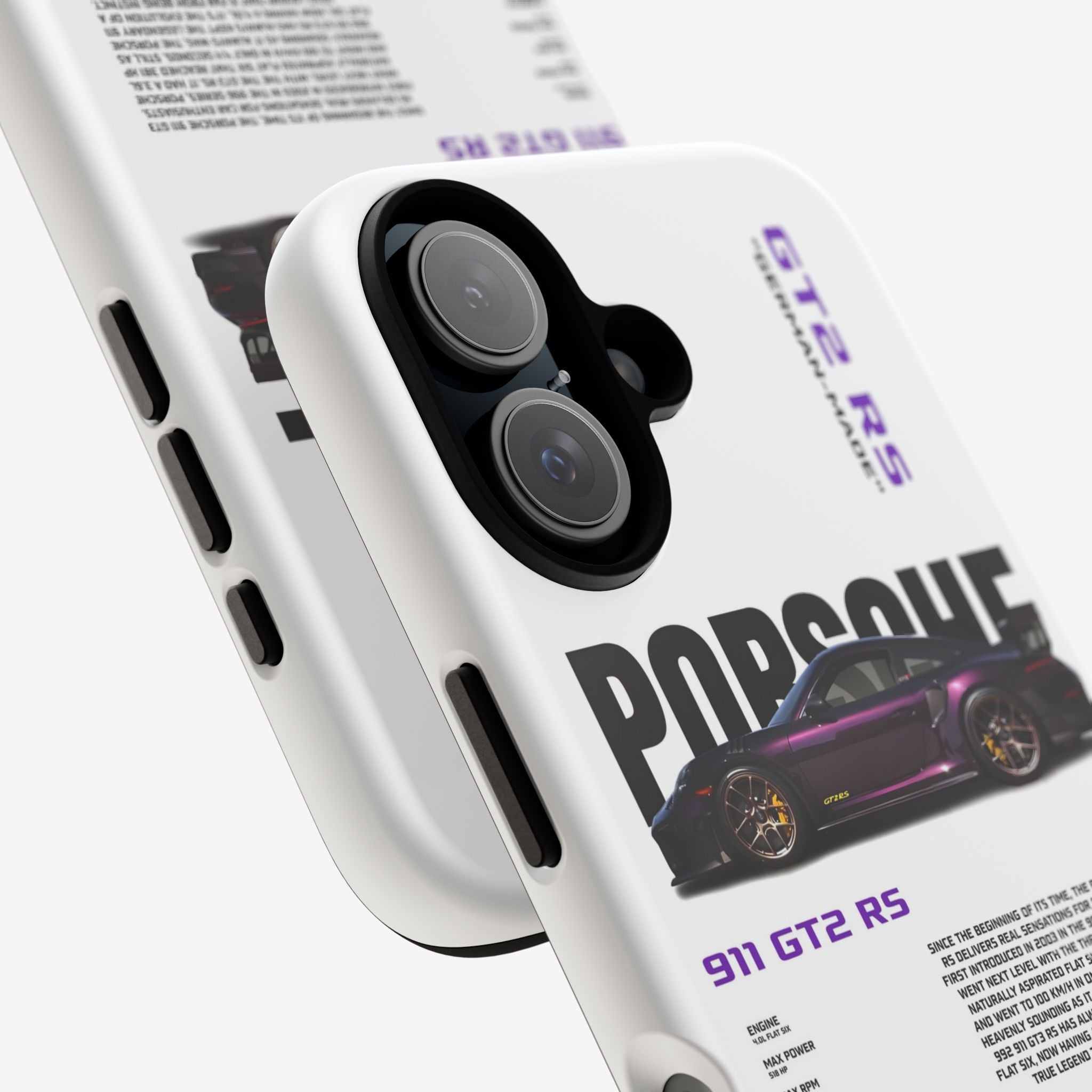 Violet Velocity Tough Case  Available For All iPhone Models