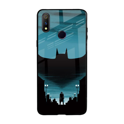 Cyan Bat Glossy Case for Realme 3 Pro