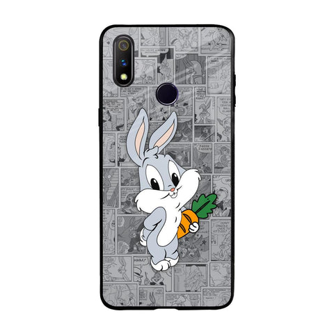 Cute Baby Bunny Glossy Case for Realme 3 Pro