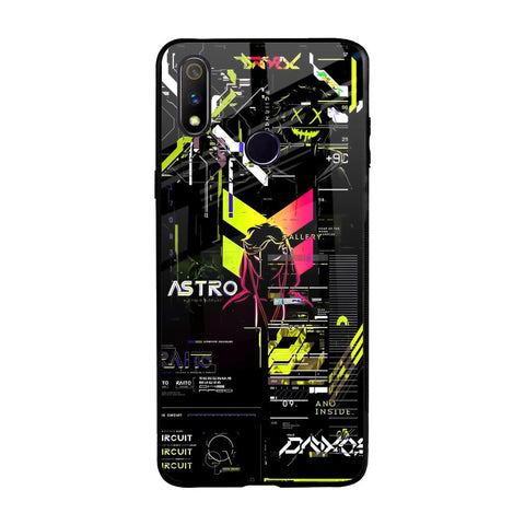 Astro Glitch Glossy Case for Realme 3 Pro