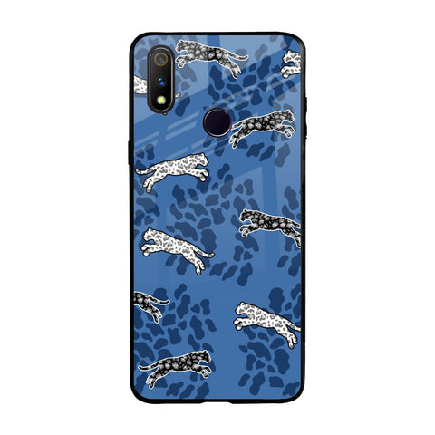 Blue Cheetah Glossy Case for Realme 3 Pro