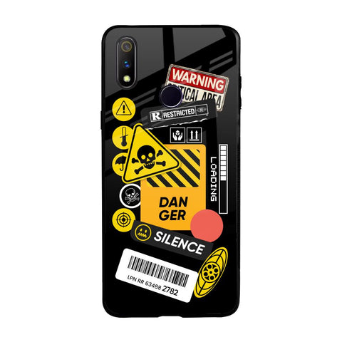 Danger Signs Glossy Case for Realme 3 Pro