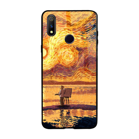 Sunset Vincent Glossy Case for Realme 3 Pro