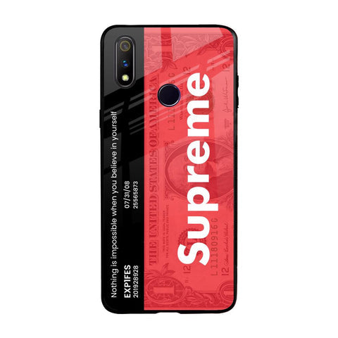 Supreme Ticket Glossy Case for Realme 3 Pro