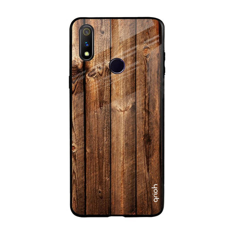 Timber Printed Glossy case for Realme 3 Pro