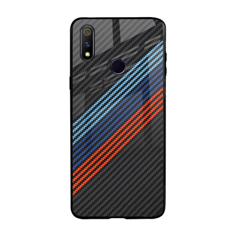Carbon Inspired Glossy Case for Realme 3 Pro