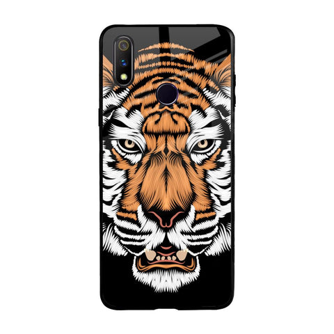 Angry Tiger Glossy Case For Realme 3 Pro
