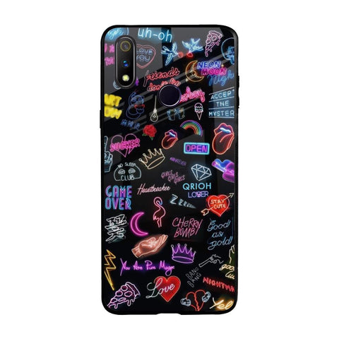 Accept The Mystery Glossy Case for Realme 3 Pro