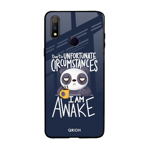 Struggling Panda Glossy Case for Realme 3 Pro