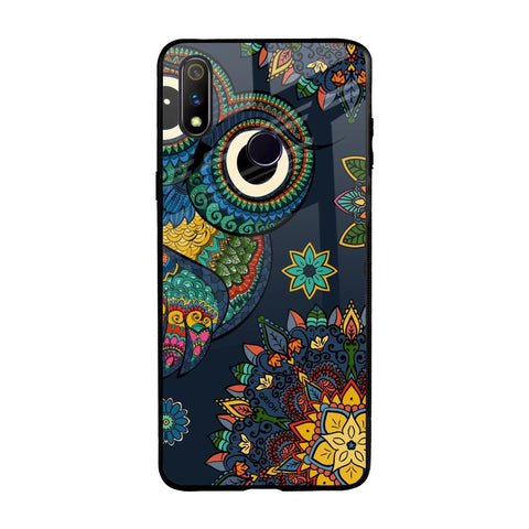 Owl Art Glossy Case for Realme 3 Pro