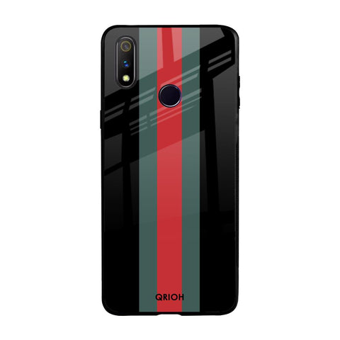 Vertical Stripes Glossy Case for Realme 3 Pro