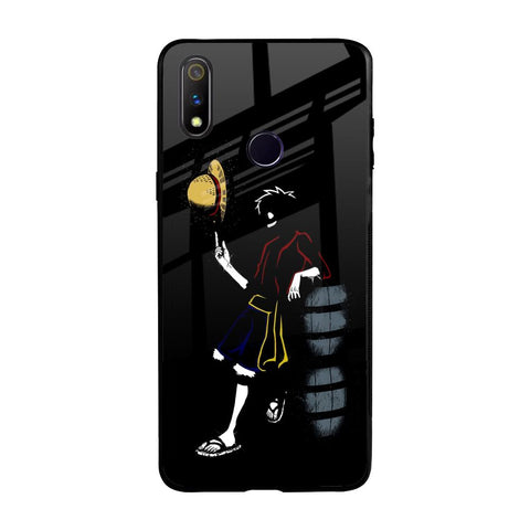 Luffy Line Art Glossy Case for Realme 3 Pro